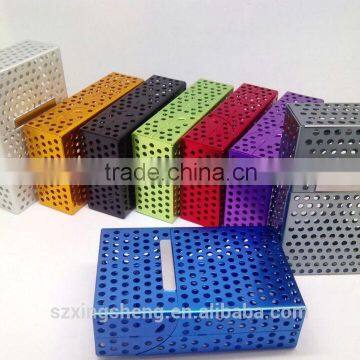 Metal Mesh Hole Design Durable Cigarette Cases Box