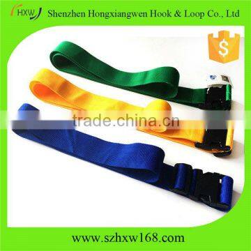 Adjustable buckle with polyster material heavy duty luggage strap