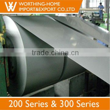 Metal price list specialized in rerolling aisi 201 304 cold rolled stainless steel