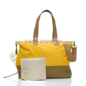 waterproof nylon large baby diaper tote bag