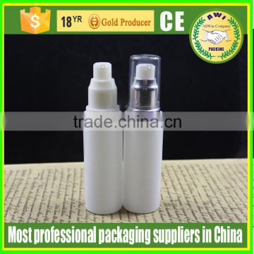 High quality glass cosmetics lotion bottle with pump sprayer