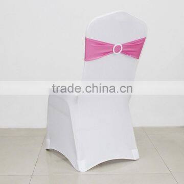 Nice Pink Lycra polyester chair cover bands