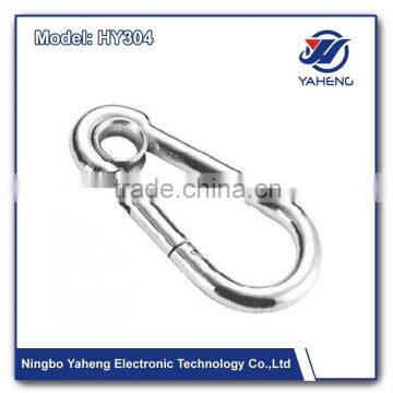 The black circle hook HY304 High Quality Swivel Snap Hook Galvanized eye grab hooks