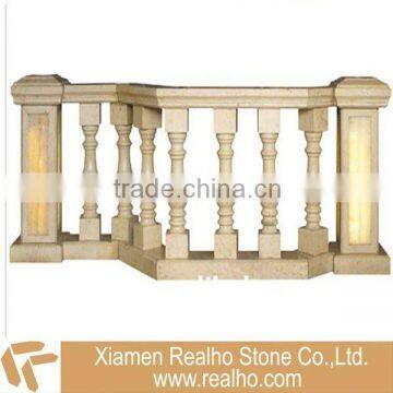 Decorative indoor stair railings