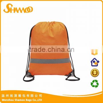 customized polyester drawstring bag backpack/ Gym bag