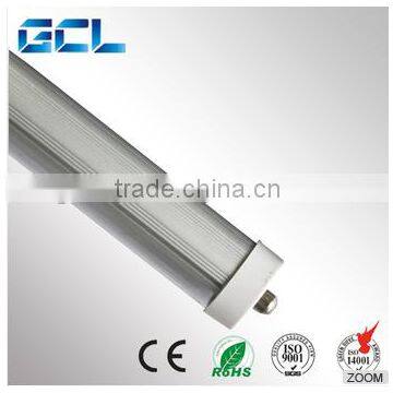 China factory price 40W 8FT LED tube light 8 foot T8 LED lamps single pin 8FT LED tube light