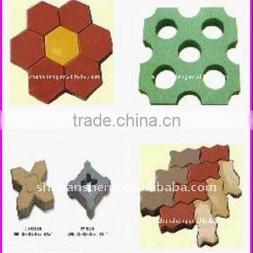 color pavers making machine