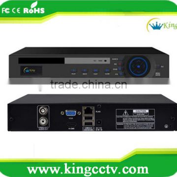 16ch 2MP real-time local playback 1U POE NVR