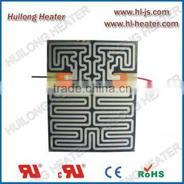 Polymide battery heater for EV