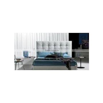 Chinese Antique Factory Hot Sell Furniture Fabric Bed/modern Fabric Beds photo-3