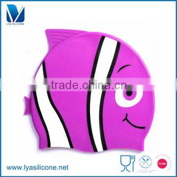 Hot Selling Custom Eco-friendly Silicone Waterproof Swimming Cap