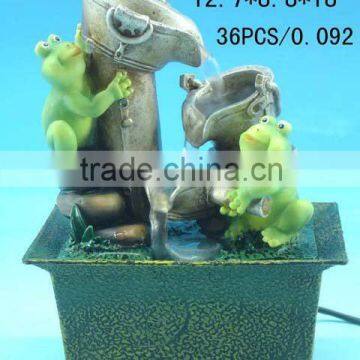 polyresin water fountain indoor water fountain table water fountain frog water fountain