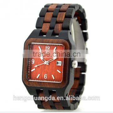 New Arrivals Wooden Wristwatch Cusotm Logo Mens Watch photo-5