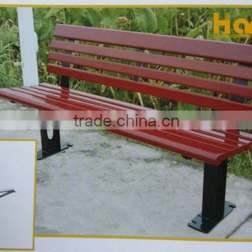 Durable on Weather resistant outdoor bench,wood plastic composite park bench