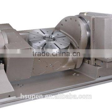 FEH-400A CNC Hydraulic 5-Axis Tilting Swiveling rotary Table