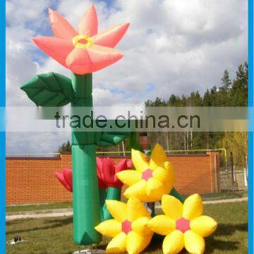 Standing Inflatable Flower Dancer for Outdoor Decoration