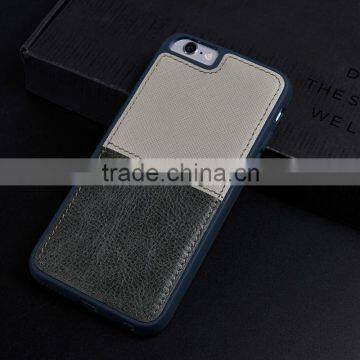 Classsic Joint Leather Mobile Phone Case For iphone 7