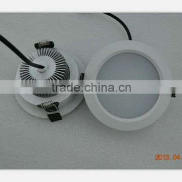 12w led down light mobile house outer diameter white trim 95mm cutout size with australia electrical transformer and plug