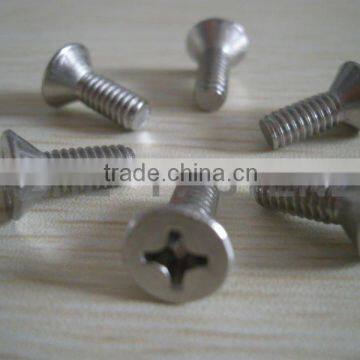 Offer high quality phillips countersunk head machine screws