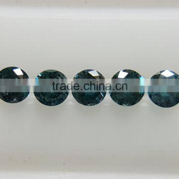 Natural Loose Blue Diamond Lot 1.3-1.5mm Brilliant Cut Round Fancy Color