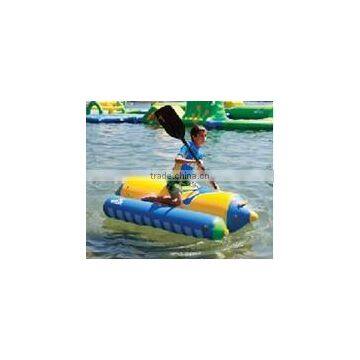 2015 Inflatable banana boat/water boat for kids A9028