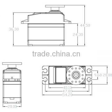 K-power DMM150 Robot Servo 58g / 16.3kg-cm / 0.13sec @ 6V