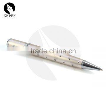 KKPEN Promotional Aluminium Cheap Perfume Ball Pen With Crystal photo-5