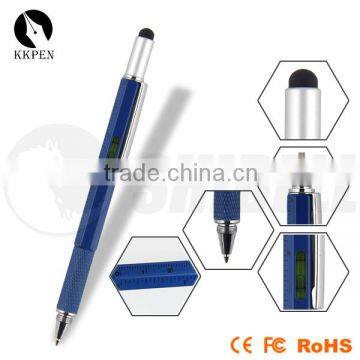 KKPEN 5 in 1 engineer pen with stylus, ruller, screwdriver and level