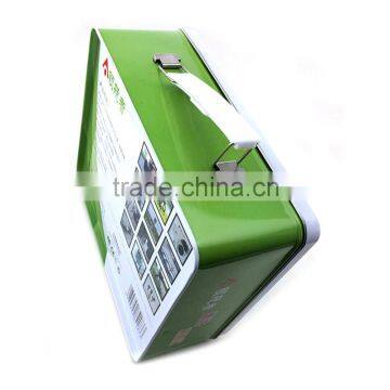 Custom Design Lunch Handle Mental Tin Box /food Packing photo-4
