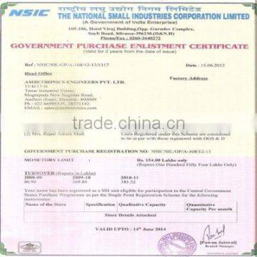NSIC Certificate