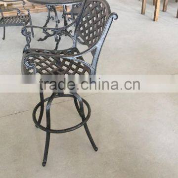 Used Bar Furniture Metal Steel Aluminium Bar Stool Chair Table and Bar Chair Used photo-2