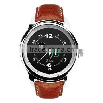 IPS full circular disk Bluetooth DM365 smart watch with Heart rate monitor