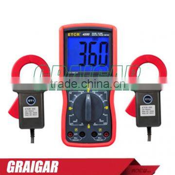 ETCR4200 Double clamp digital phase meter Clamp meter