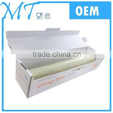 PVC stretch cling wrap film for food packaging