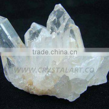 CLEAR CRYSTAL QUARTZ CLUSTER