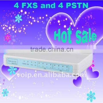 FXS&PSTN PBX trunk line for VoIP communications