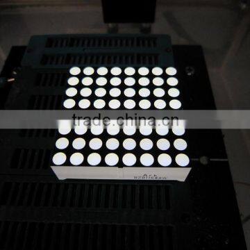 1.5" 8x8 Round Dot BLUE Color Dot Matrix LED Display photo-4