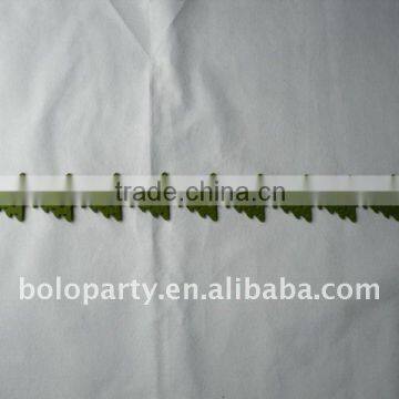 non-woven fabric flat garland