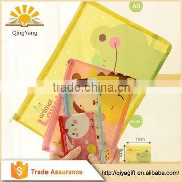 Custom Transparent PVC Bag With Zipper