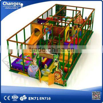 Unique Sea Theme Plastic Handrail Environment Friendly indoor mini playground equipment