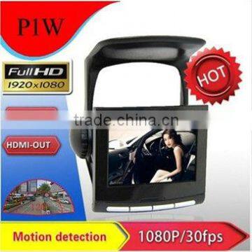 Car DVR Auto Traffic Recorder P1W 1080P Full HD Car Driving Recorder 2.4" TFT LCd+120 wide angel+ HDMI+ H.264