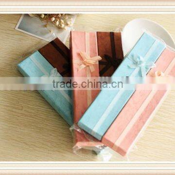 Cheap Narrow & Long Gift Box With Ribbon