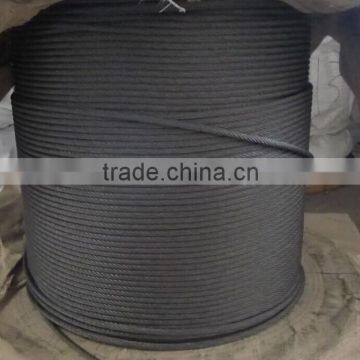 8x19S elevator steel wire rope,elevator steel cable