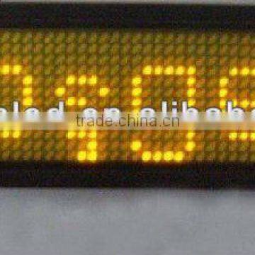 alibaba express china electronic magnetic programmable and usb rechargeable led digital magnetic name board led lighting