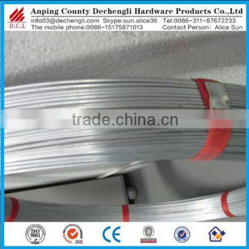 hot dipper galvanized Oval Steel Wire for farm fence