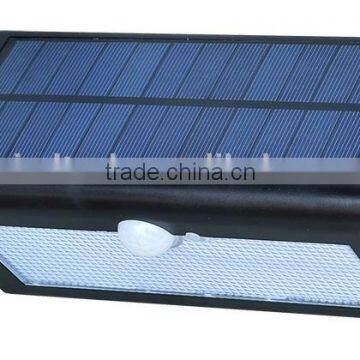 Waterproof super bright solar energy PIR motion sensor light for security lighting, door lighting, wall lights