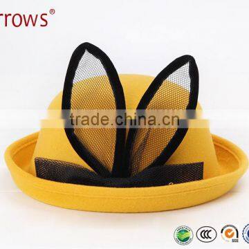 Ladies Girls Children Classics 100% Wool Fedora Hat