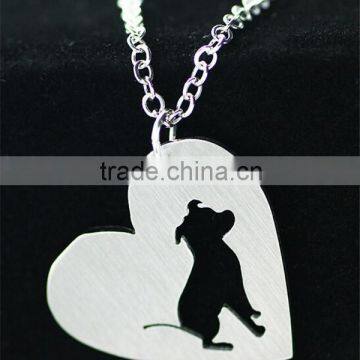 2016 New Style Heart Pendant Necklace Hot Sell Fashion Factory Price Necklace photo-2
