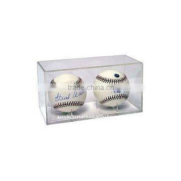 Clear Acrylic/Perspex golf balls Display Case/stand