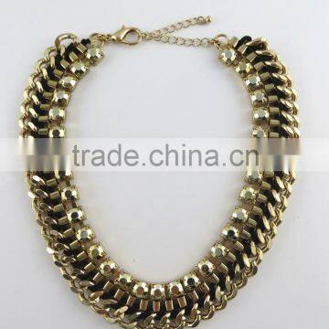 Newest design gold elegant necklace